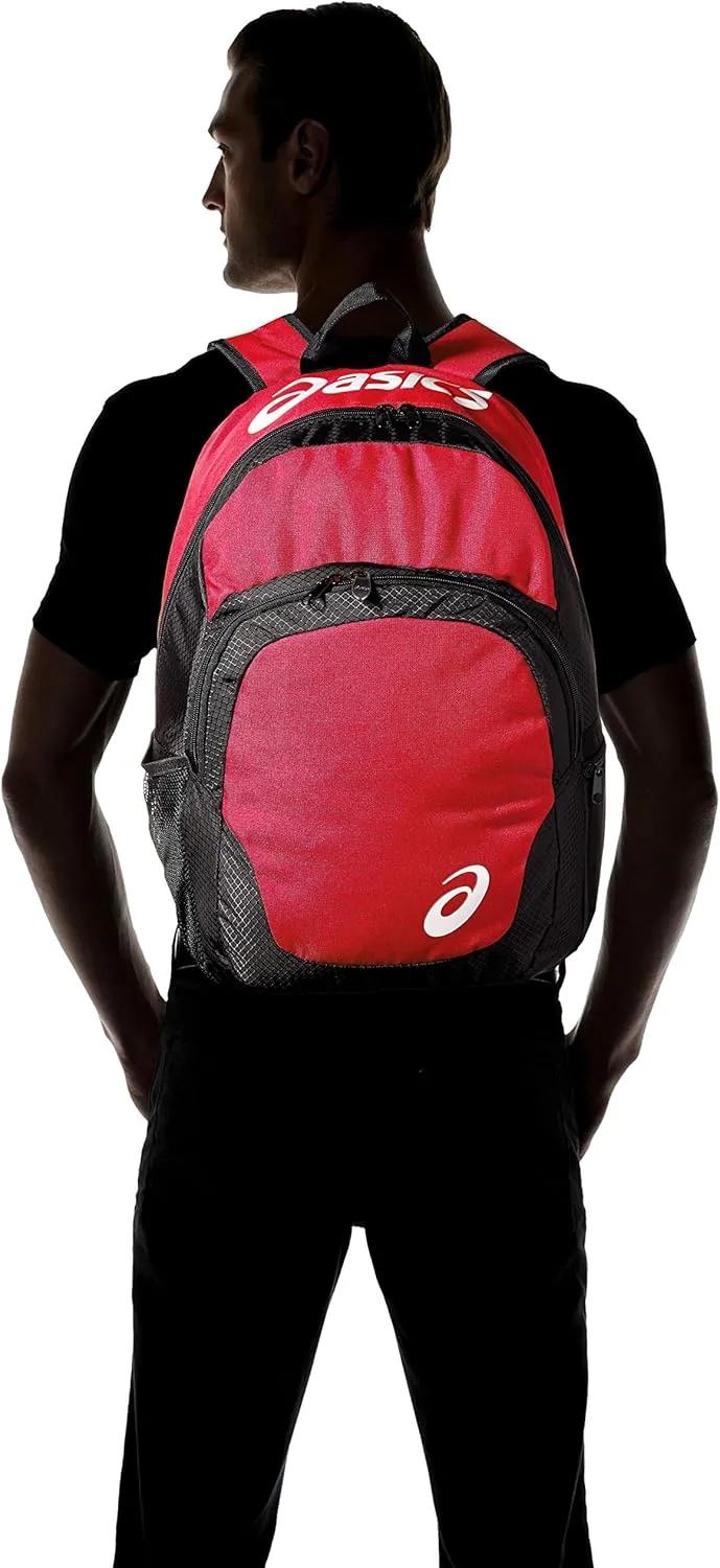 ASICS Asics? Team Backpack, Red/Black, One Size