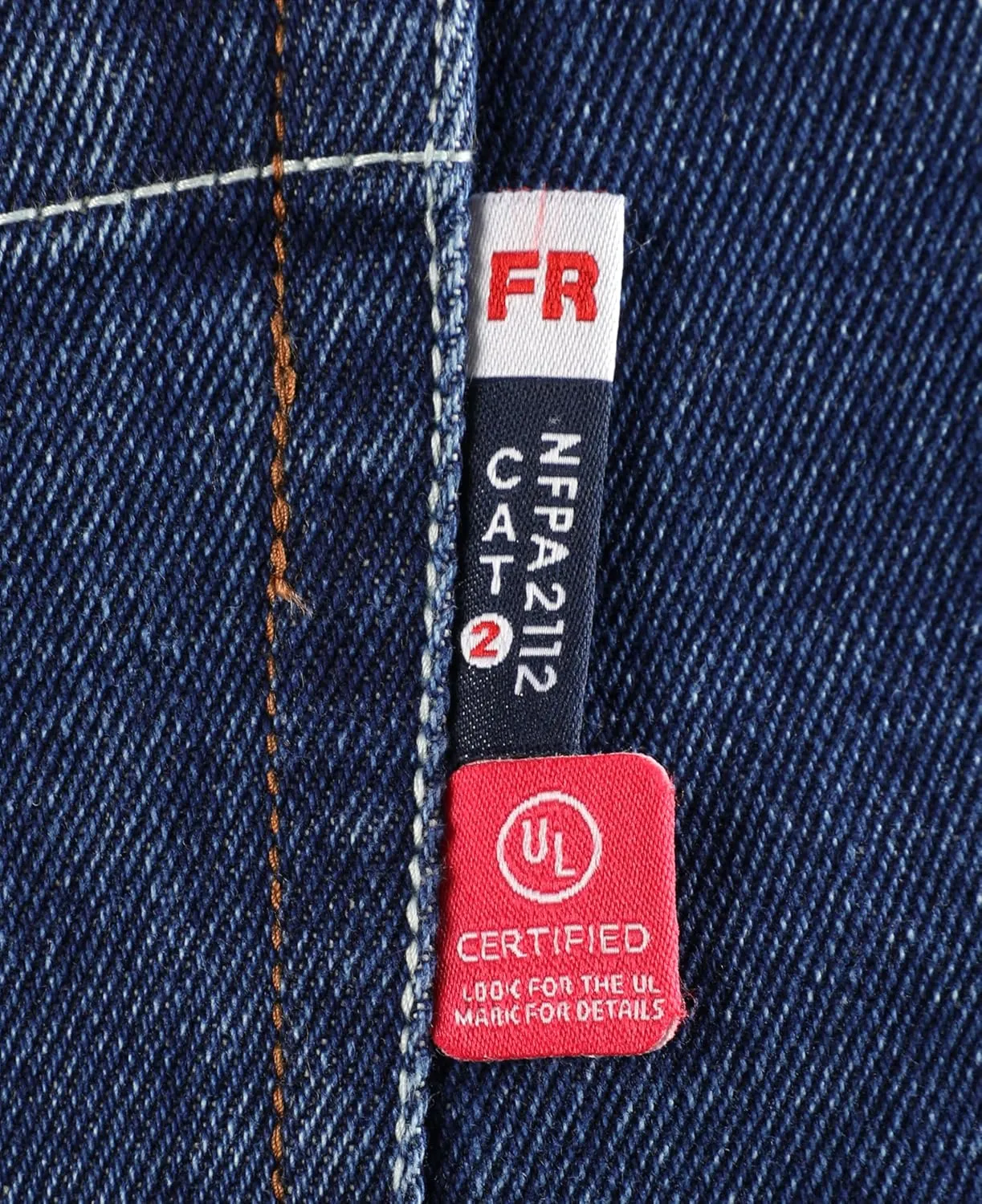 BOCOMAL FR Pants for Men Relax Fit Flame Resistant Jeans 14oz Heavy Duty Washed Work Jeans