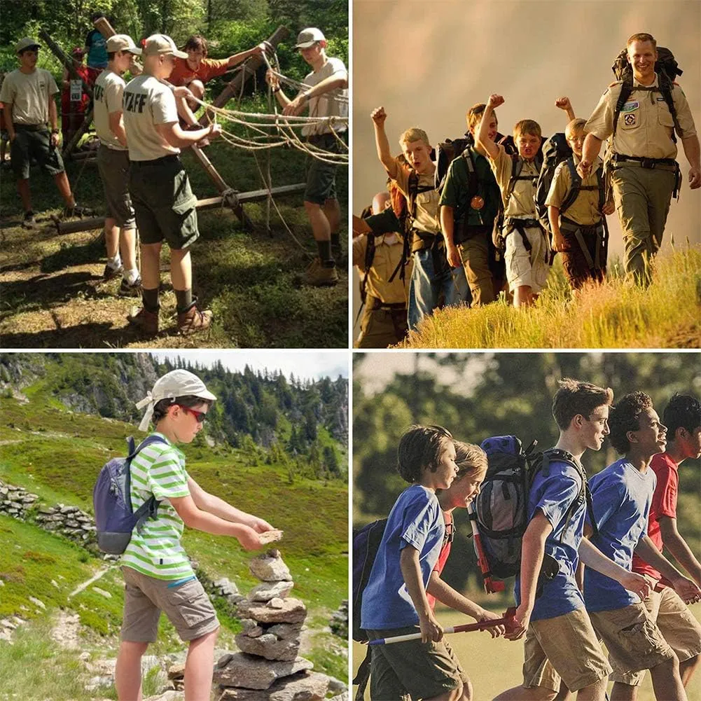 Boy??s Convertible Hiking Pants Lightweight Quick Dry Zip Off Pants for Kids Youth Outdoor UPF 50  Casual Cargo Trousers