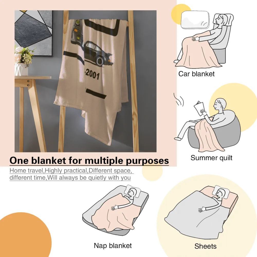 Creative Car Blanket, Soft And Comfortable