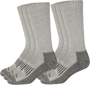 Dickies Men's Heavyweight Cushion Compression Work Crew Socks (3 & 6 Pairs)
