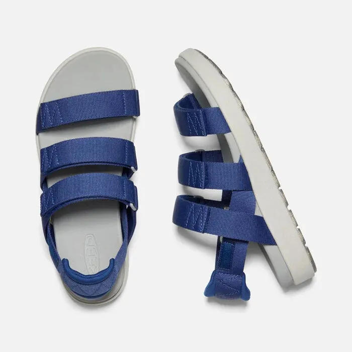Elle Strappy Sandal in Blue Depths and Bright Cobalt CLOSEOUTS