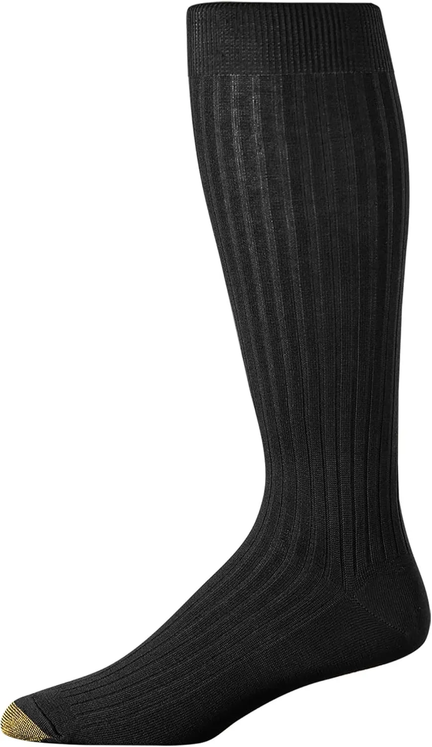 GOLDTOE Men's Canterbury Over-The-Calf Dress Socks, 3-Pairs