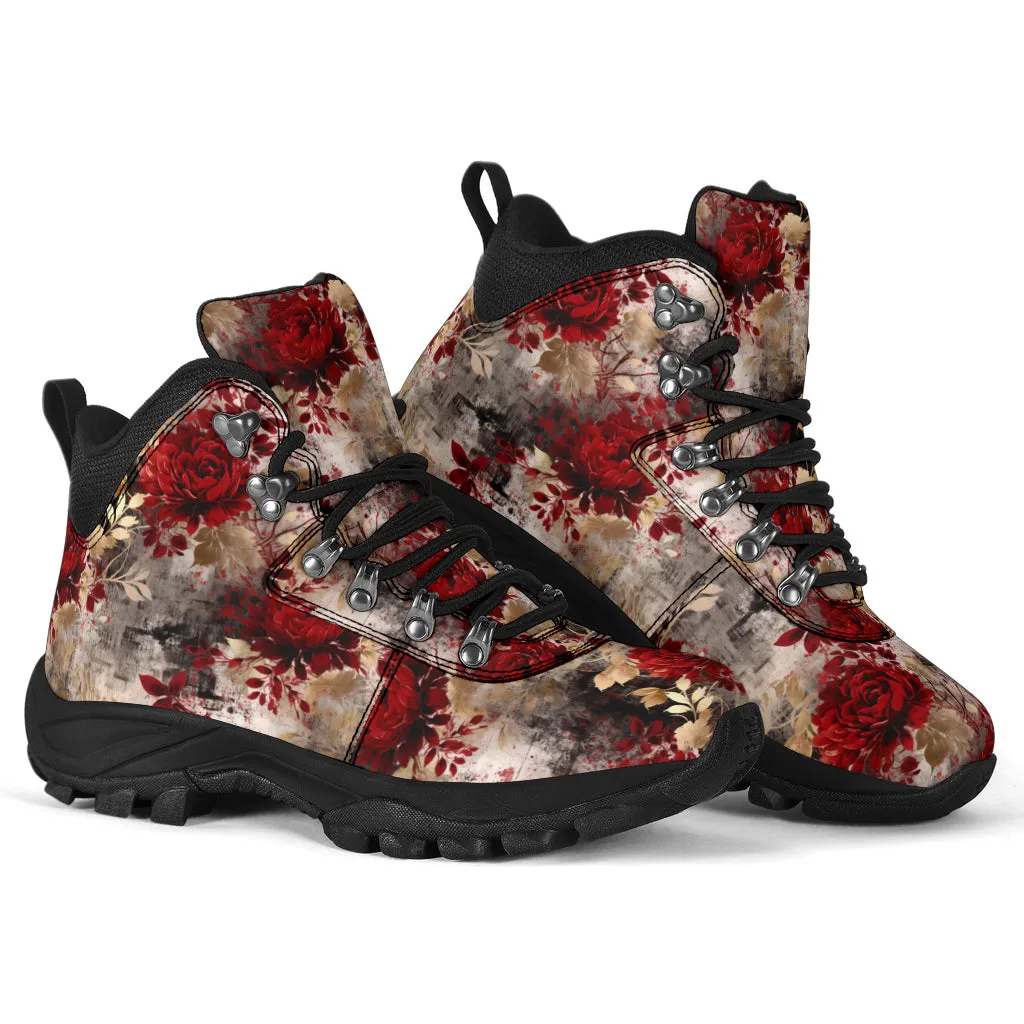 Grunge and Roses Women's Alpine Boots