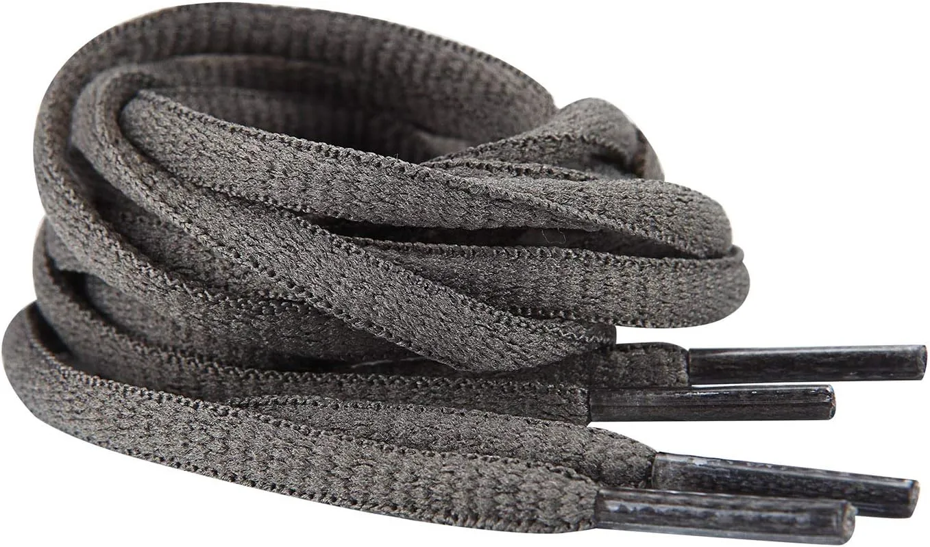 Handshop 1/4" Oval Athletic Shoelaces 24"-72" in 22 Colors Half Round Shoe Laces