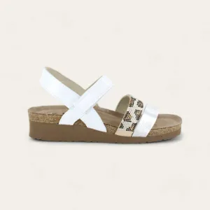NAOT - KRISTA - SIZE 40 - WHITE CHEETAH