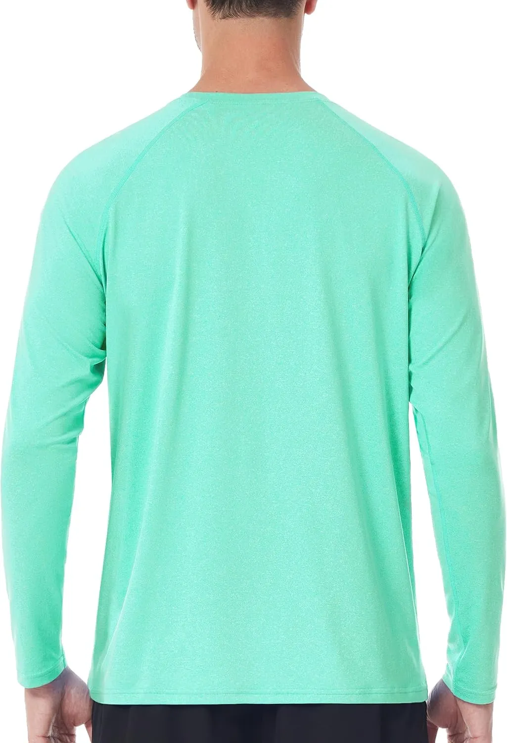 Roadbox UPF 50  Sun Shirts for Men, UV Protection Long Sleeve Swim Shirt, Lightweight Rash Guard for Fishing Hiking Running