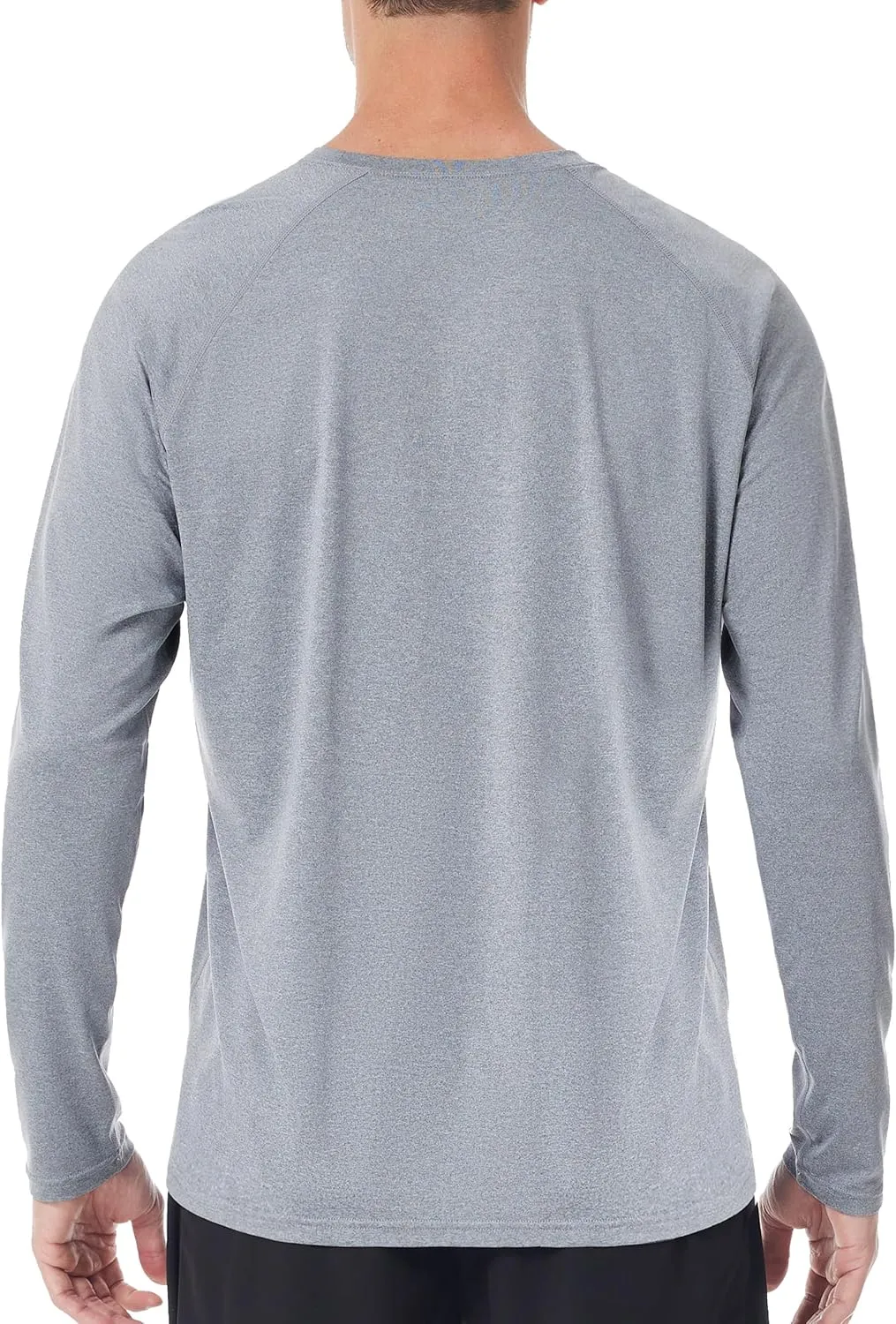 Roadbox UPF 50  Sun Shirts for Men, UV Protection Long Sleeve Swim Shirt, Lightweight Rash Guard for Fishing Hiking Running