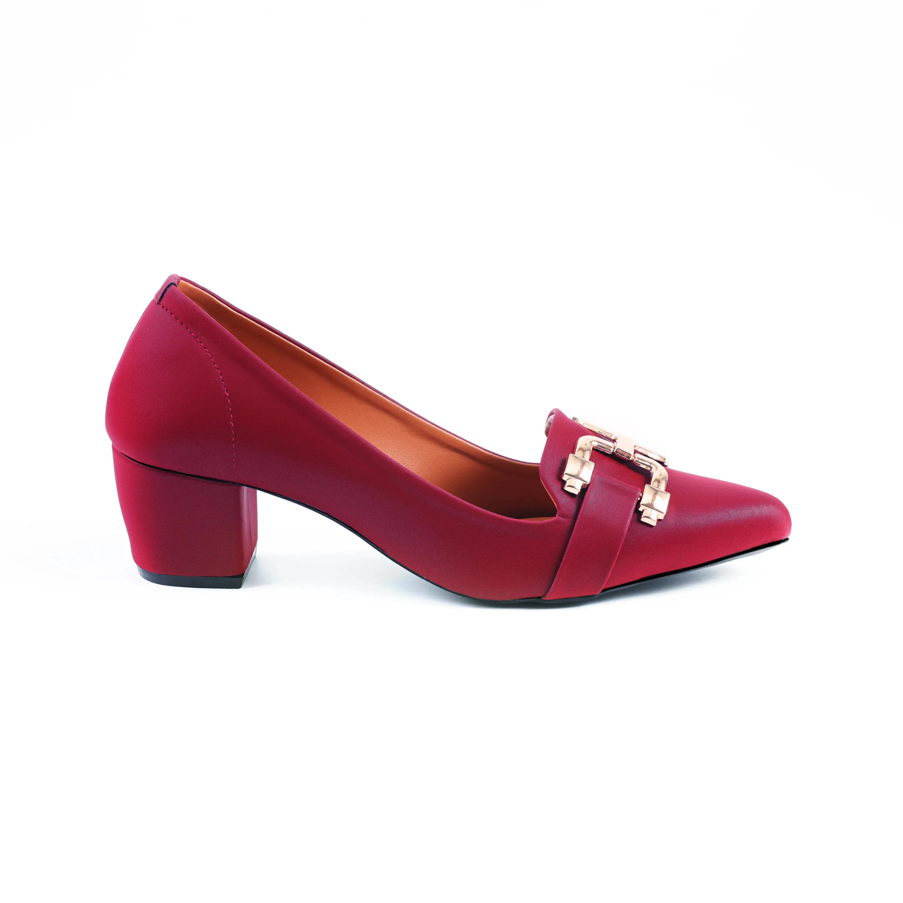 Swank Maroon women court shoes